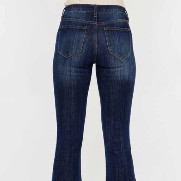 KanCan Mid Rise Flare JEANS-KC6102LOH - Picture 2 of 4